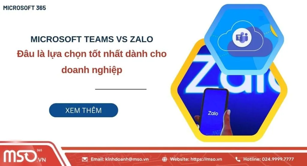 Microsoft Teams vs Zalo