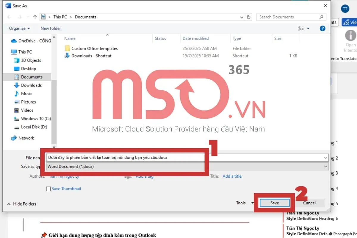 Cách lấy lại file Word chưa lưu, quên lưu đơn giản nhất