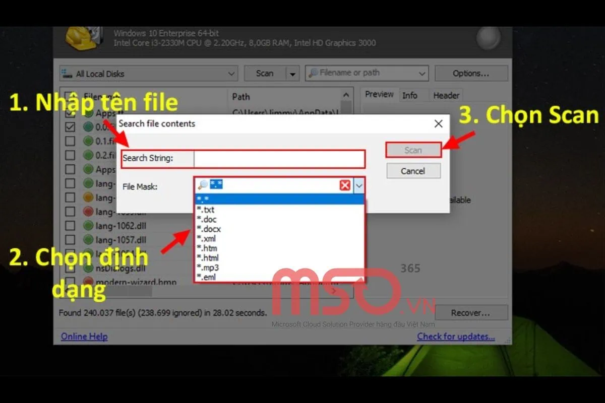 Cách lấy lại file Word chưa lưu, quên lưu đơn giản nhất