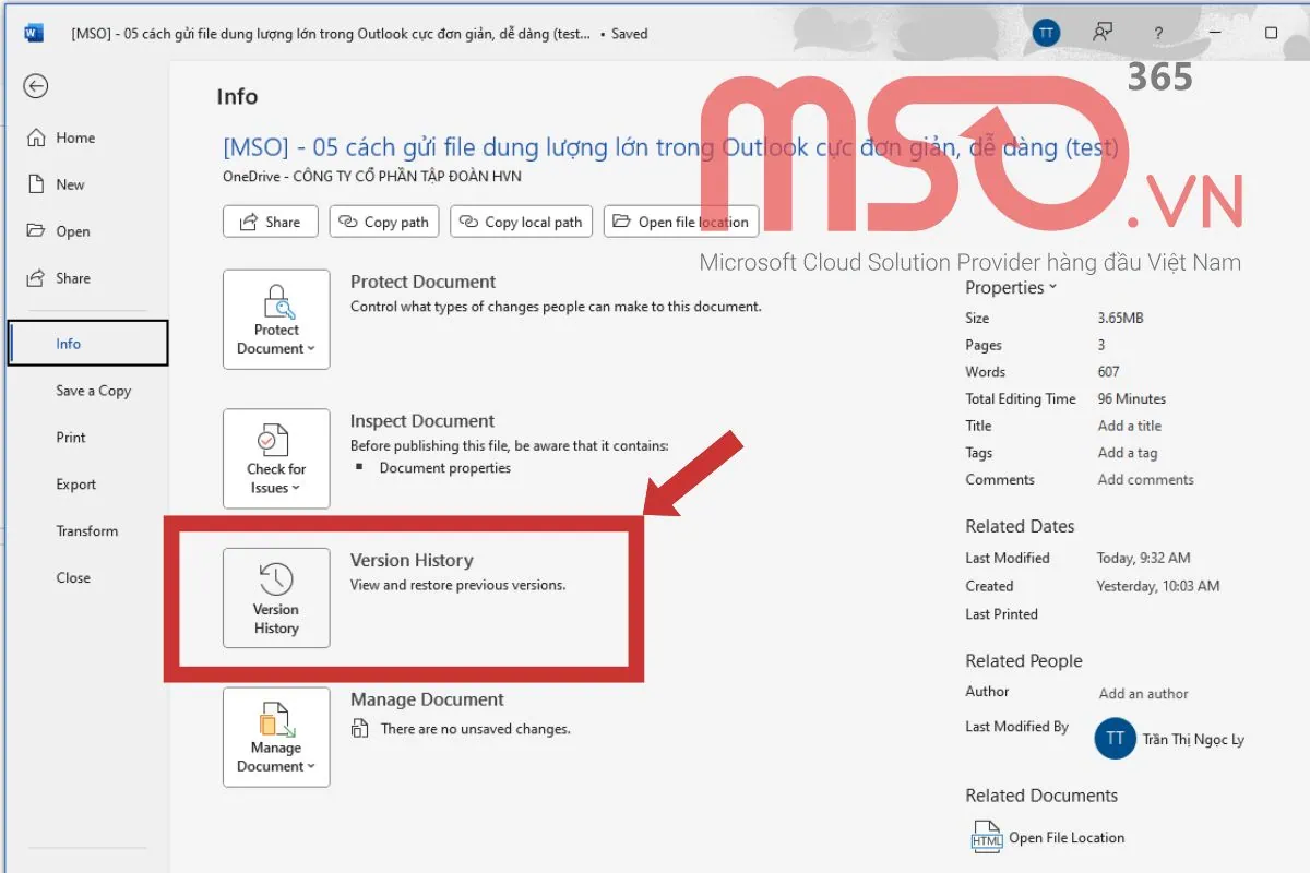Cách lấy lại file Word chưa lưu, quên lưu đơn giản nhất