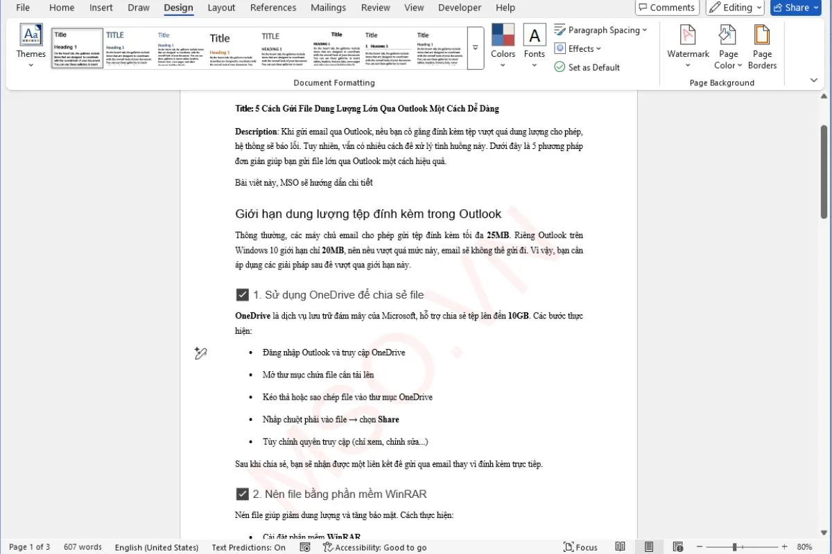 Các cách thêm Watermark trong Word nhanh chóng nhất