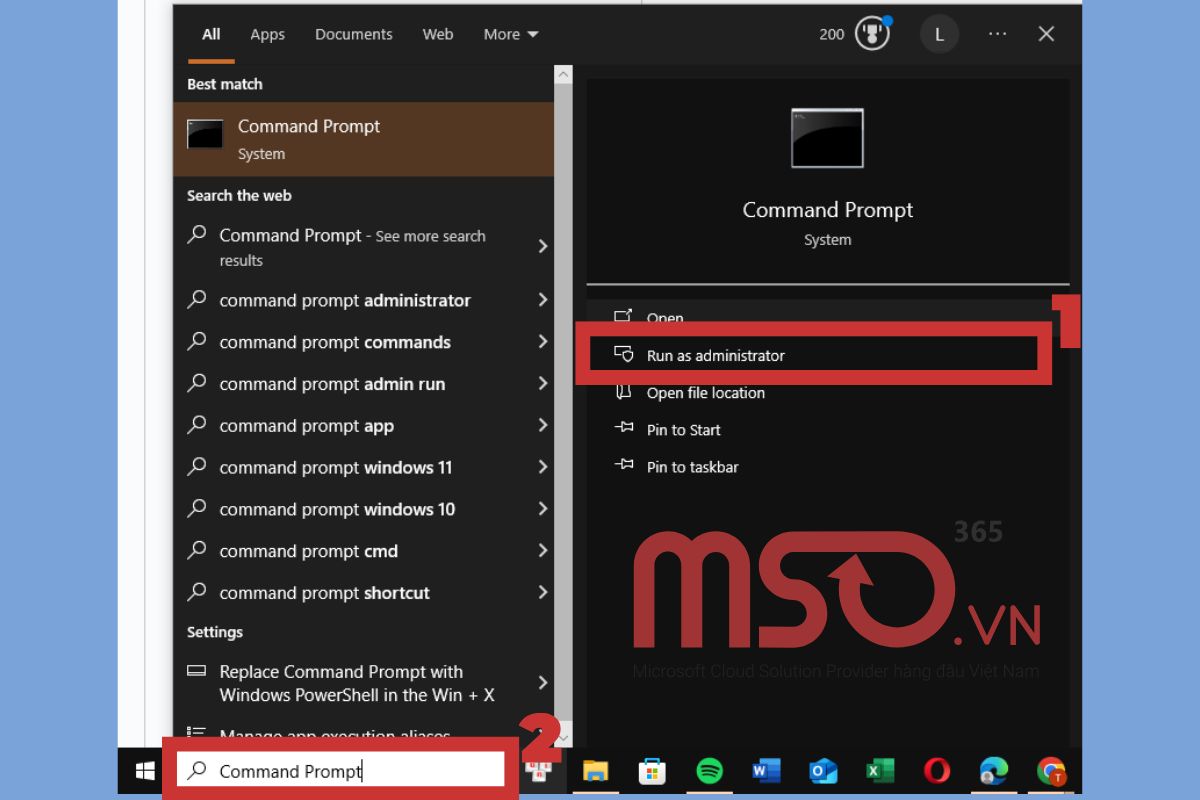 Cách mở khóa BitLocker Win 11/10 từ Command Prompt