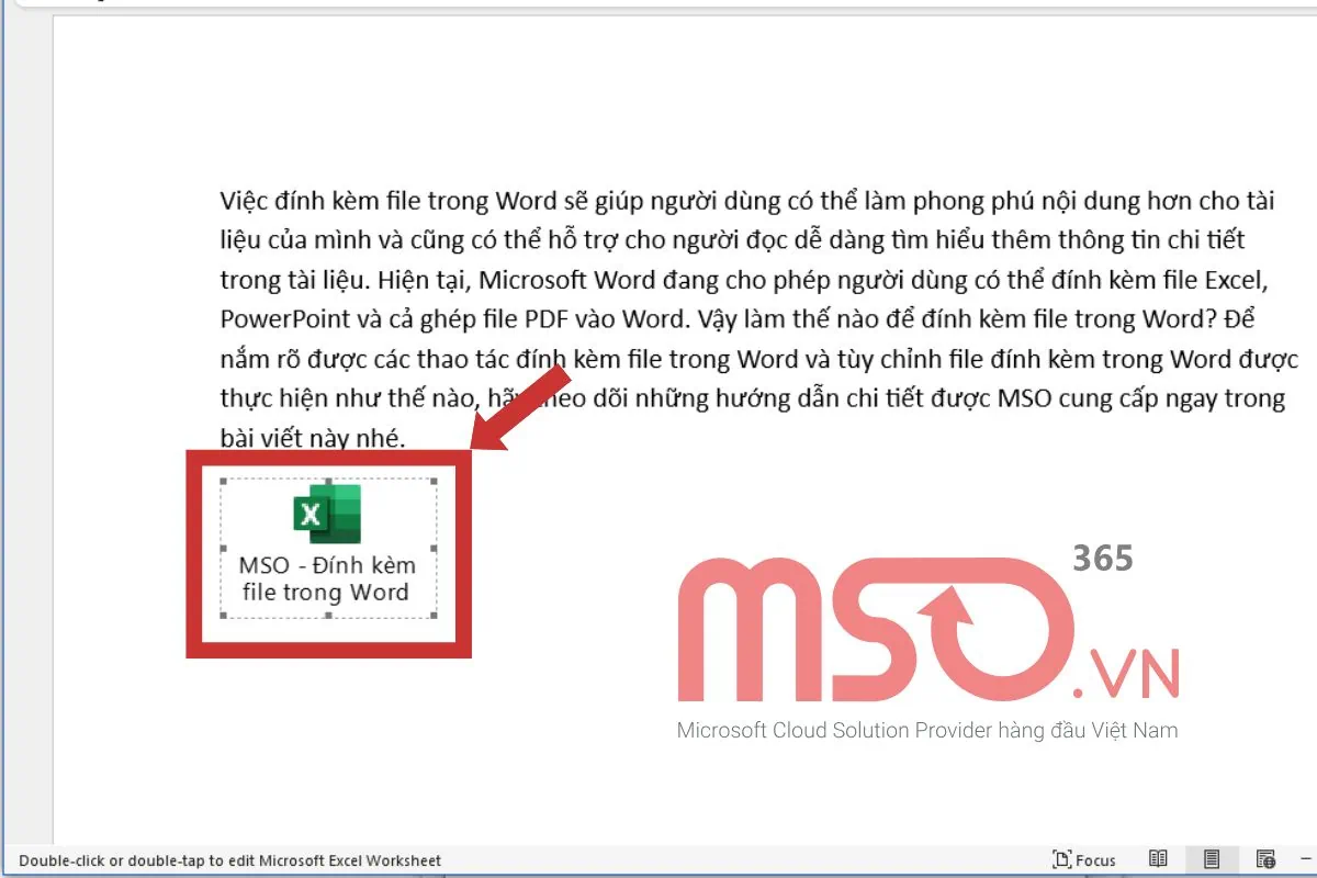 Hướng dẫn cách đính kèm file trong Word đơn giản nhất