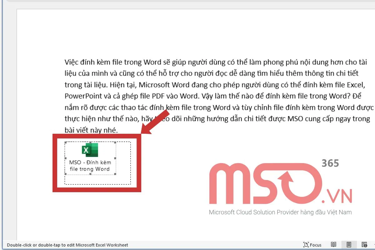 Hướng dẫn cách đính kèm file trong Word đơn giản nhất