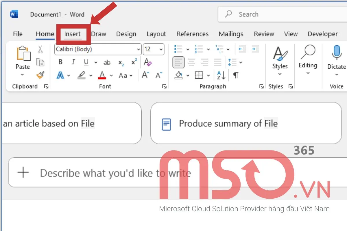 Cách đính kèm file trong Word với Word, Excel, PowerPoint