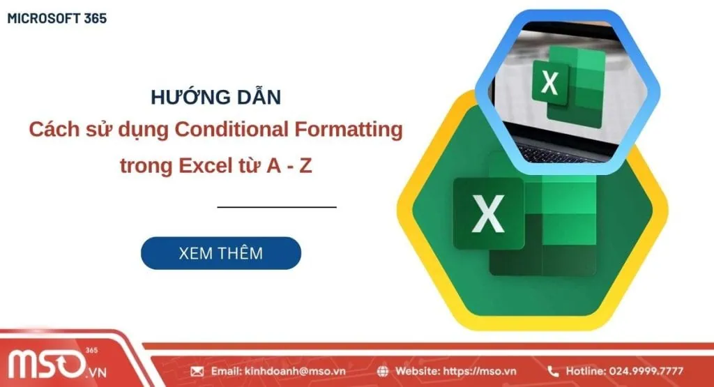 conditional formatting trong excel