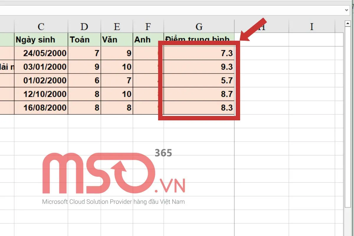 Chuyển dấu phẩy thành dấu chấm trong Excel trên phần mềm Excel