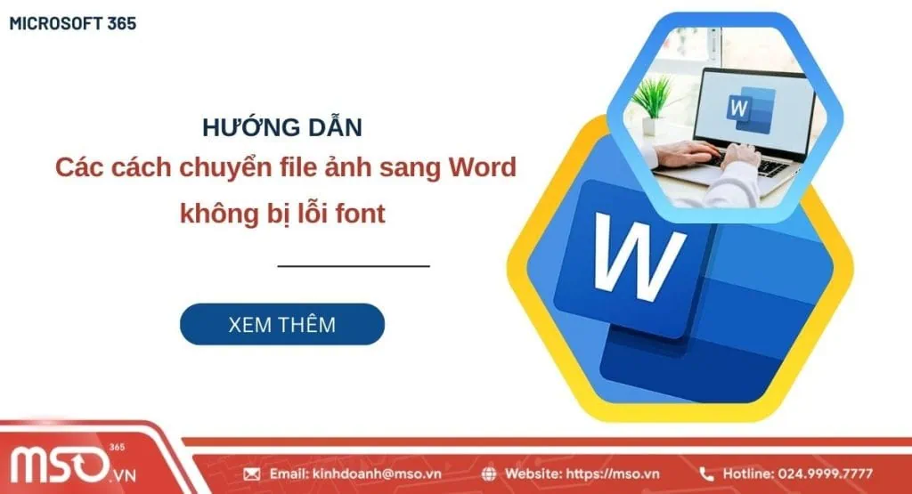 chuyển file ảnh sang word không bị lỗi font
