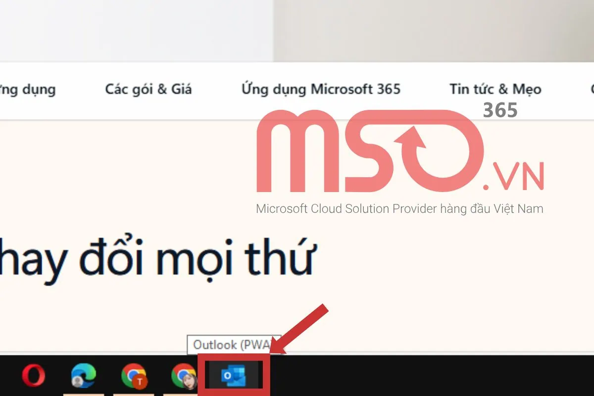 Hướng dẫn cách cài đặt và tải Outlook PWA trên máy tính