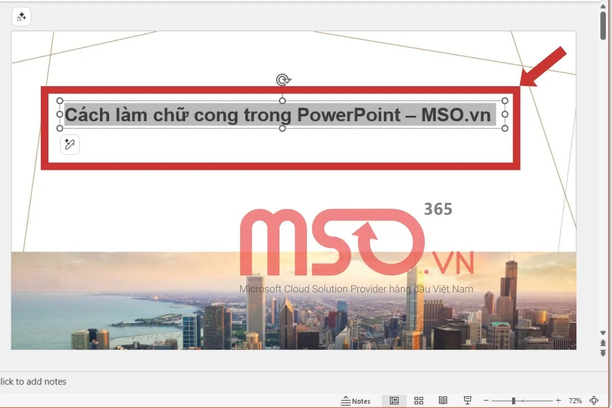 Hướng dẫn cách làm chữ cong trong PowerPoint siêu đơn giản