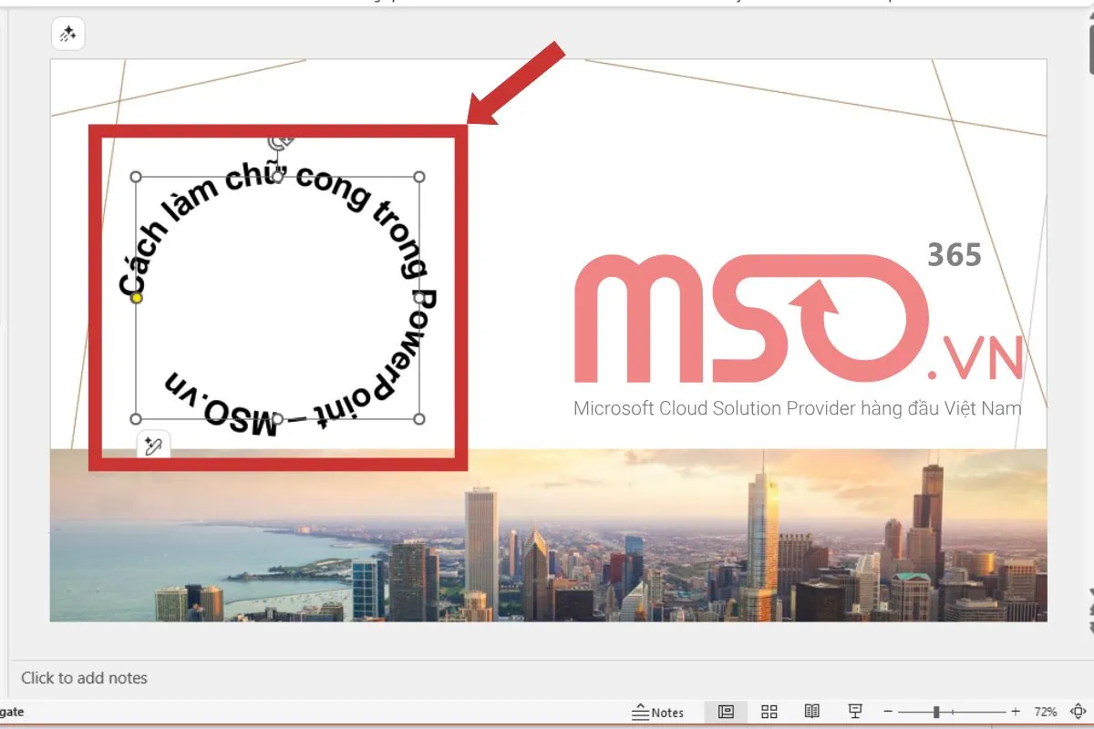 Hướng dẫn cách làm chữ cong trong PowerPoint siêu đơn giản