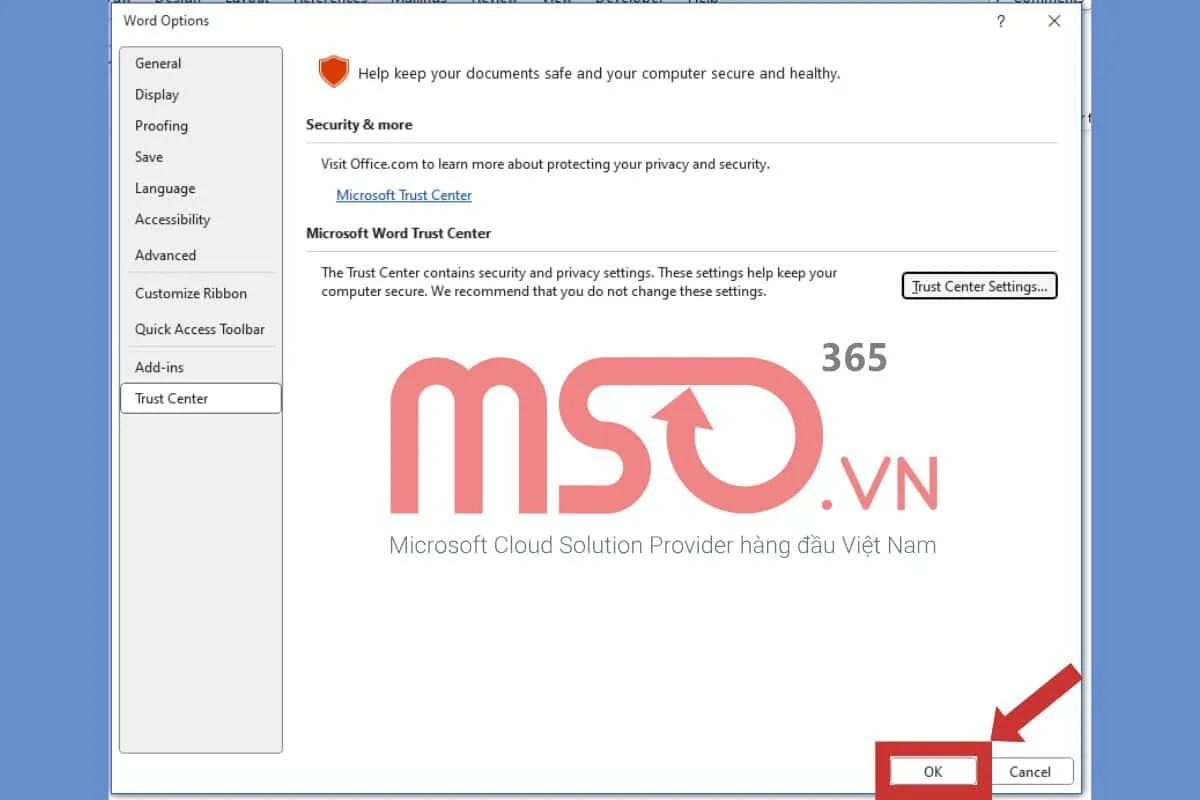 Khắc phục lỗi Word 365,... Word 2010 bị khóa không đánh được chữ