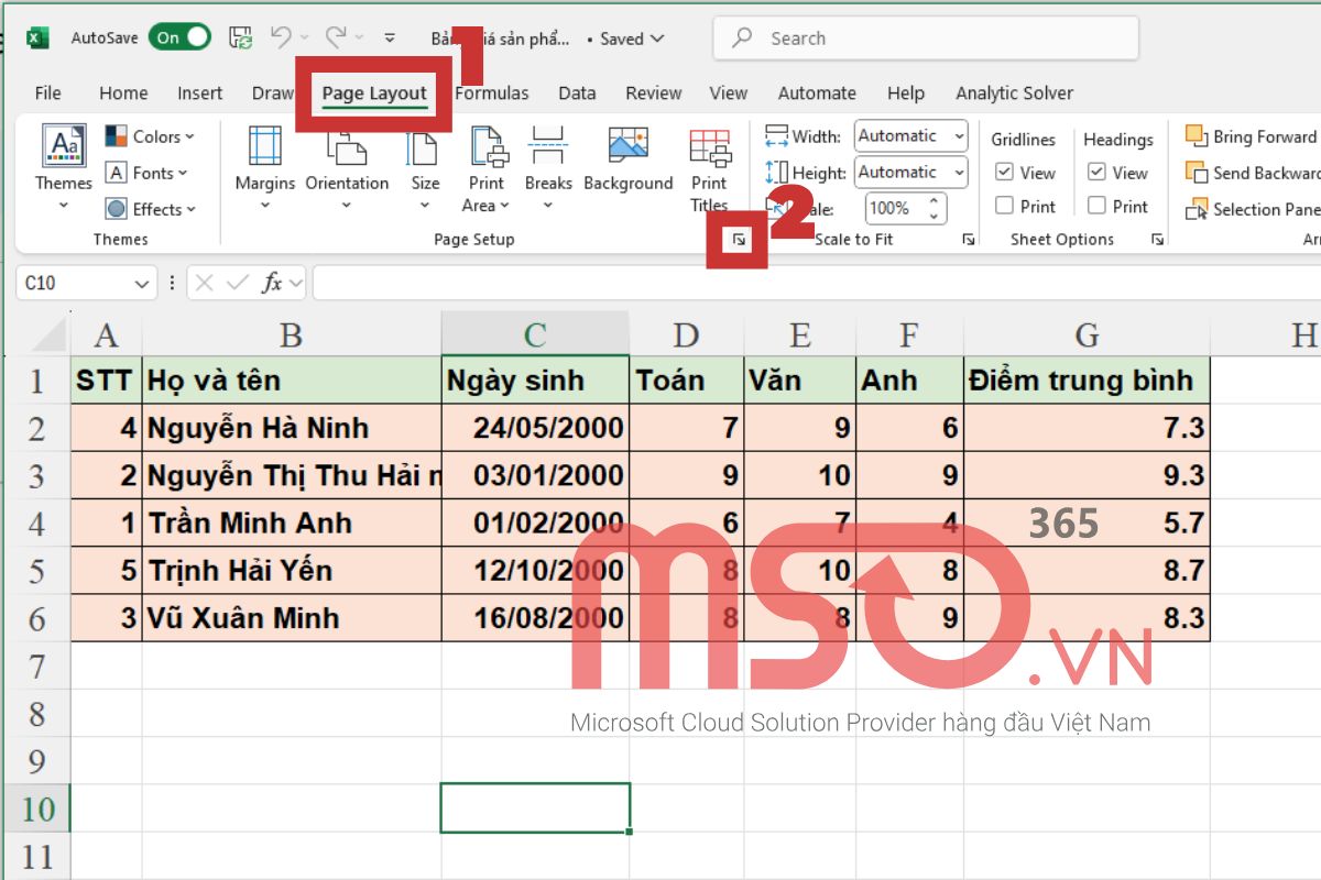 4 cách đánh số trang trong Excel theo ý muốn đơn giản nhất