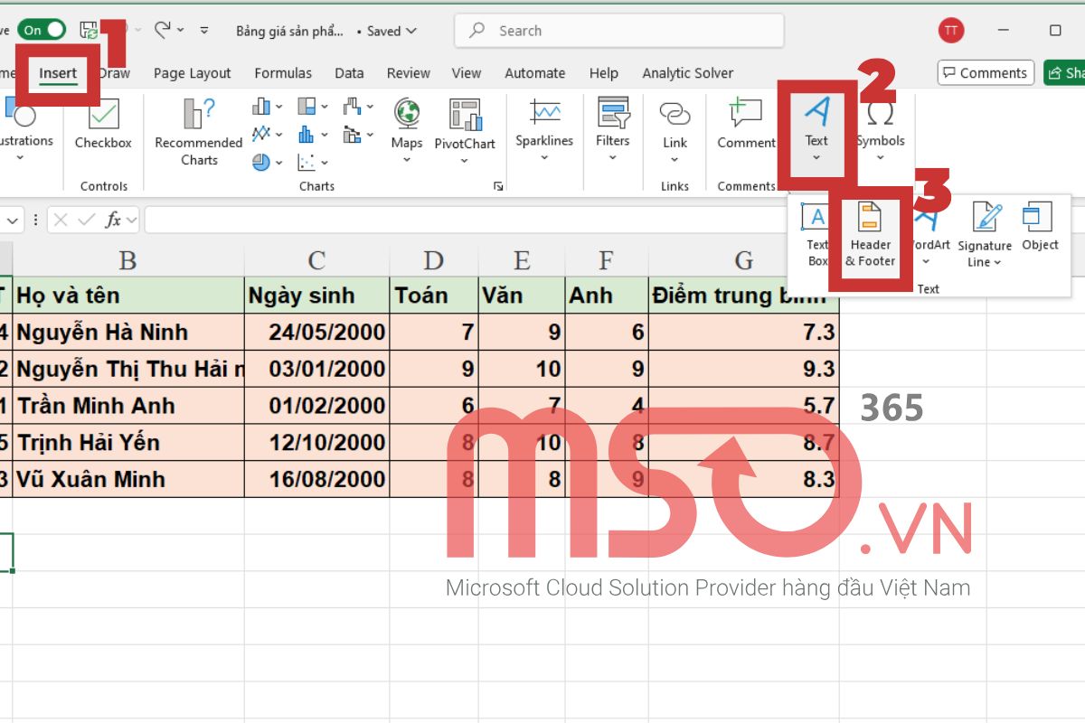 4 cách đánh số trang trong Excel theo ý muốn đơn giản nhất