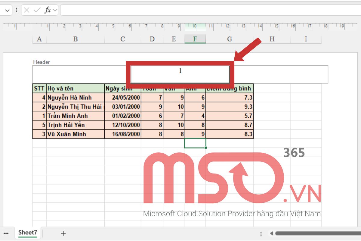 4 cách đánh số trang trong Excel tự động đơn giản nhất