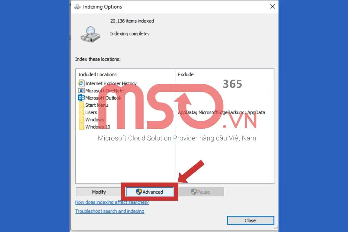 Các lỗi phổ biến khi tìm kiếm email trong Outlook và cách khắc phục