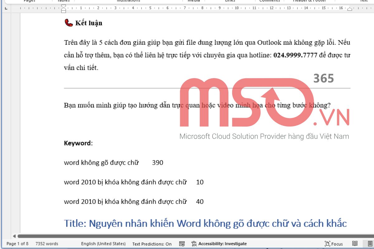 Cách gộp nhiều file Word thành 1 file trực tiếp bằng Insert Text from File