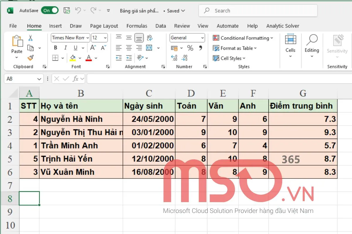 Cách lấy lại file Excel bị lưu đè nhờ tính năng AutoRecover