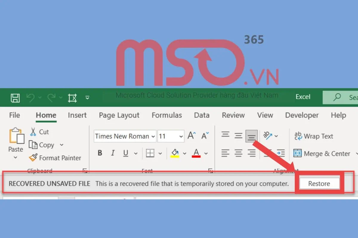 Cách lấy lại file Excel không lưu bị ghi đè đơn giản nhất