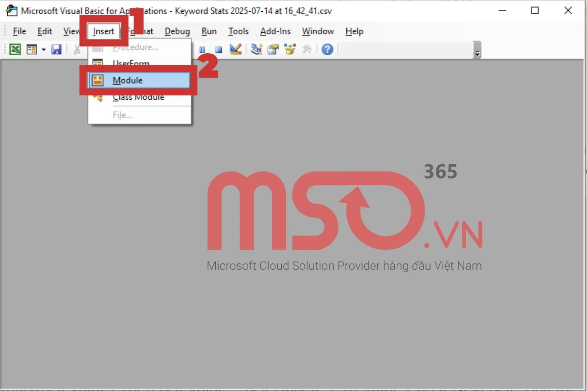 Cách Sort trong Excel có Merge bằng VBA Excel
