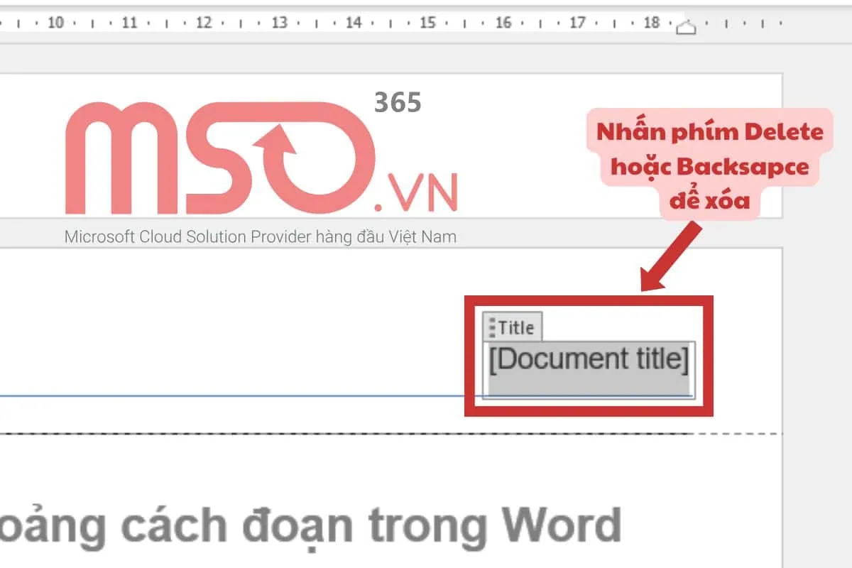 Cách thêm dòng cho Header và Footer trong Word bằng tab Insert