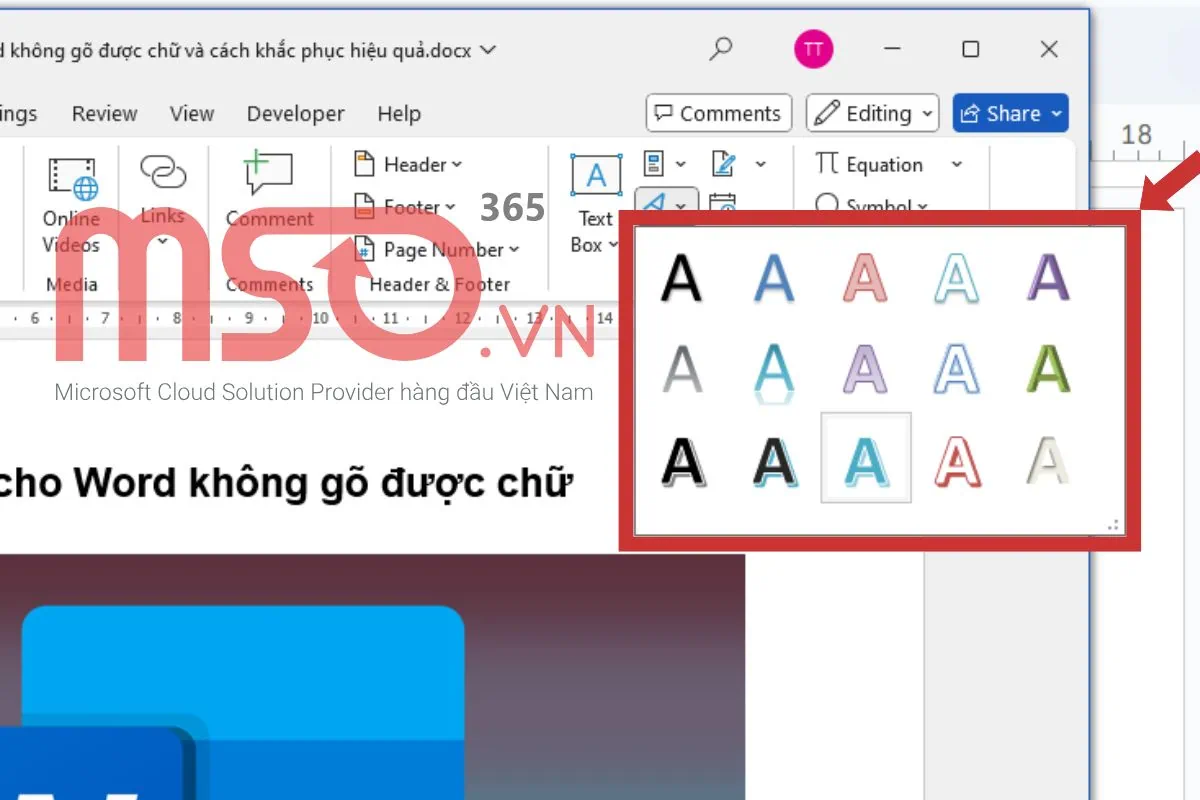 Hướng dẫn các cách viết chữ lên ảnh trong Word trên máy tính