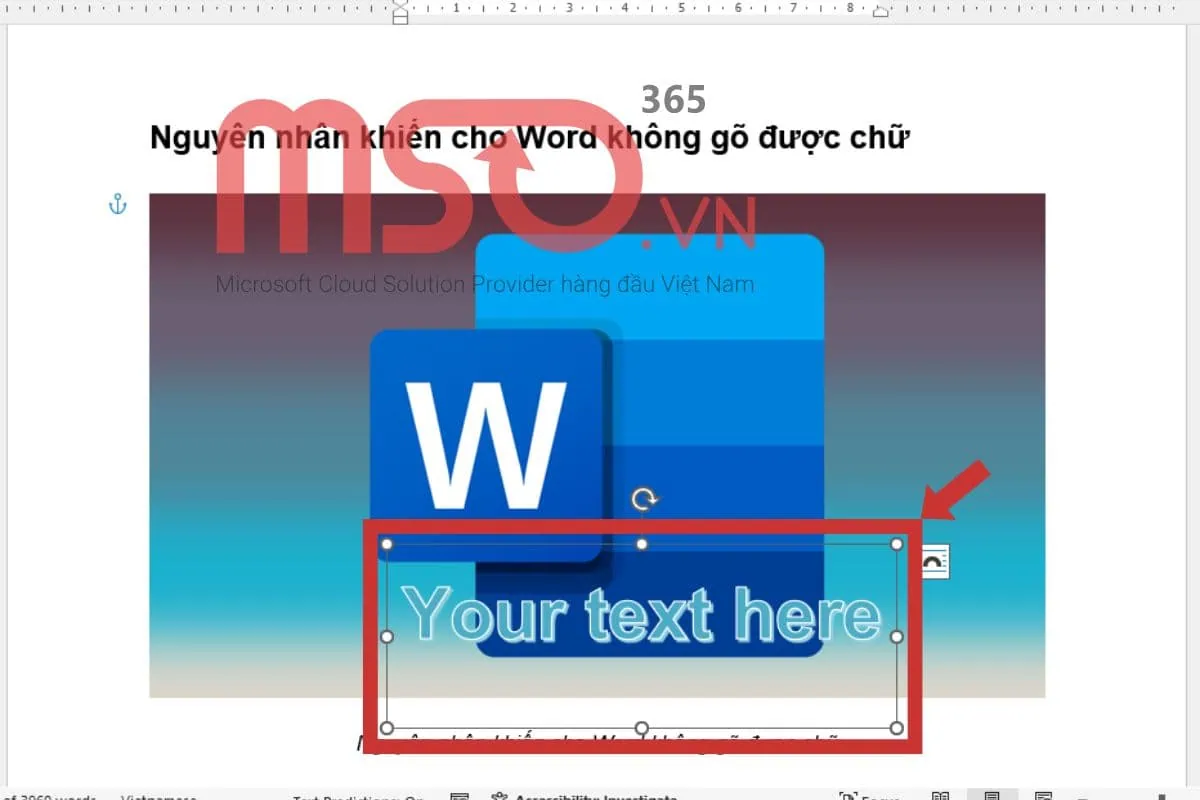 Hướng dẫn các cách viết chữ lên ảnh trong Word trên máy tính