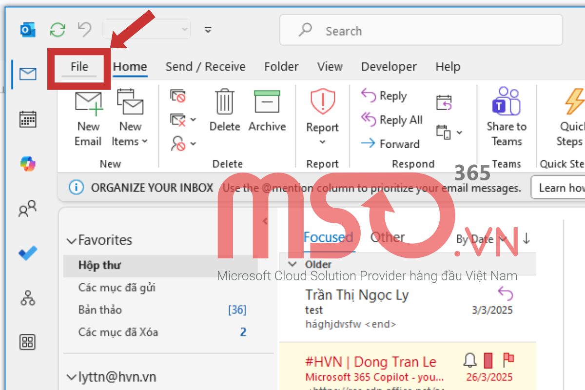 Hướng dẫn cách bật kiểm tra chính tả trong Outlook