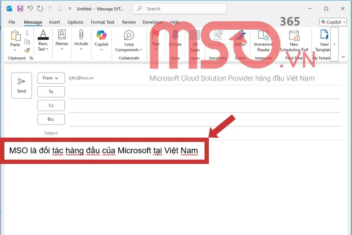 Hướng dẫn cách bật kiểm tra chính tả trong Outlook