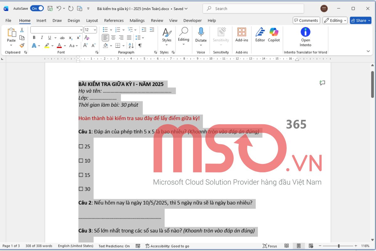 Hướng dẫn cách tạo Google Form từ file Word siêu đơn giản