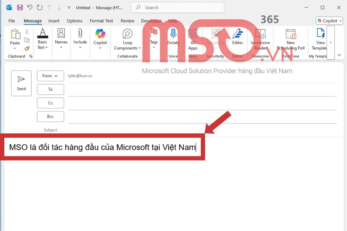 Hướng dẫn cách tắt gạch đỏ trong Outlook trên Desktop