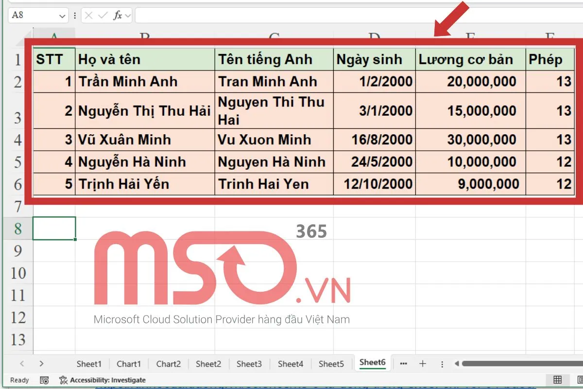 Hướng dẫn cách tự kẻ bảng trong Excel thủ công