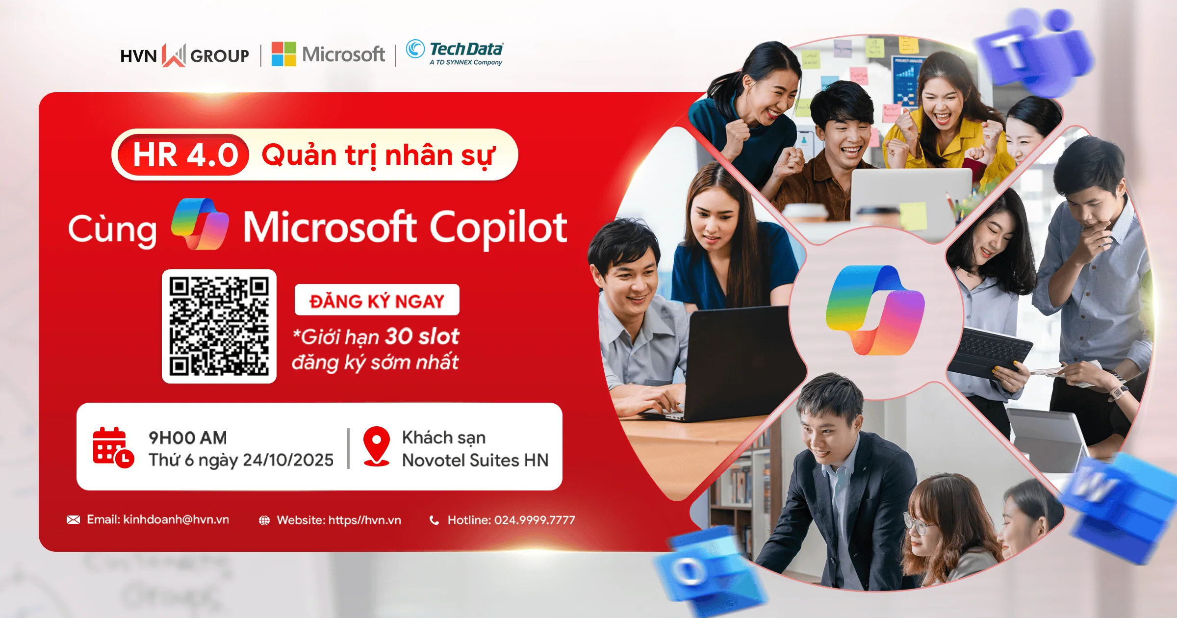 HR 4.0: Quản Trị Nhân Sự Đột Phá Cùng Microsoft 365 Copilot