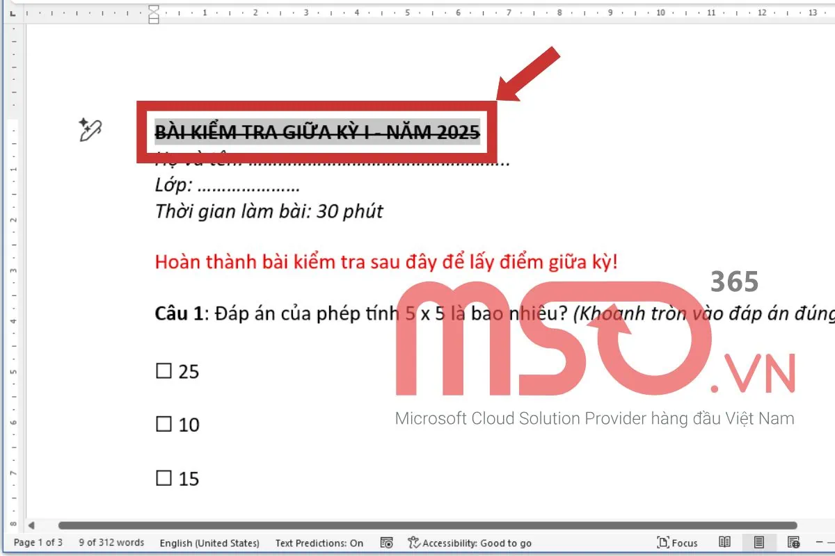 Các cách viết chữ gạch ngang trong Word đơn giản nhất