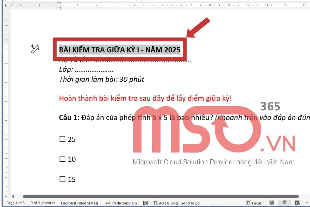 Các cách viết chữ gạch ngang trong Word đơn giản nhất