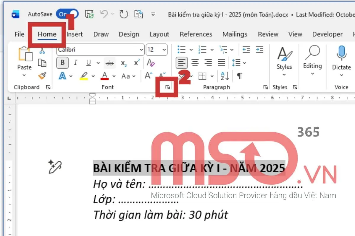 Các cách viết chữ gạch ngang trong Word đơn giản nhất
