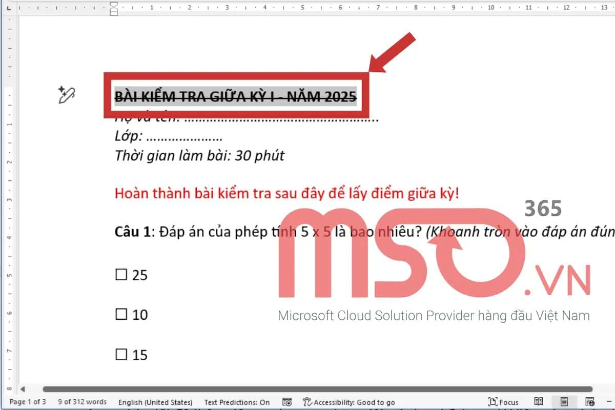 Các cách viết chữ gạch ngang trong Word đơn giản nhất