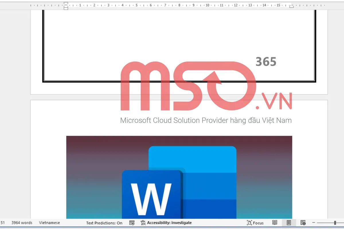 Hướng dẫn cách bỏ khung trong Word từ trang thứ 2
