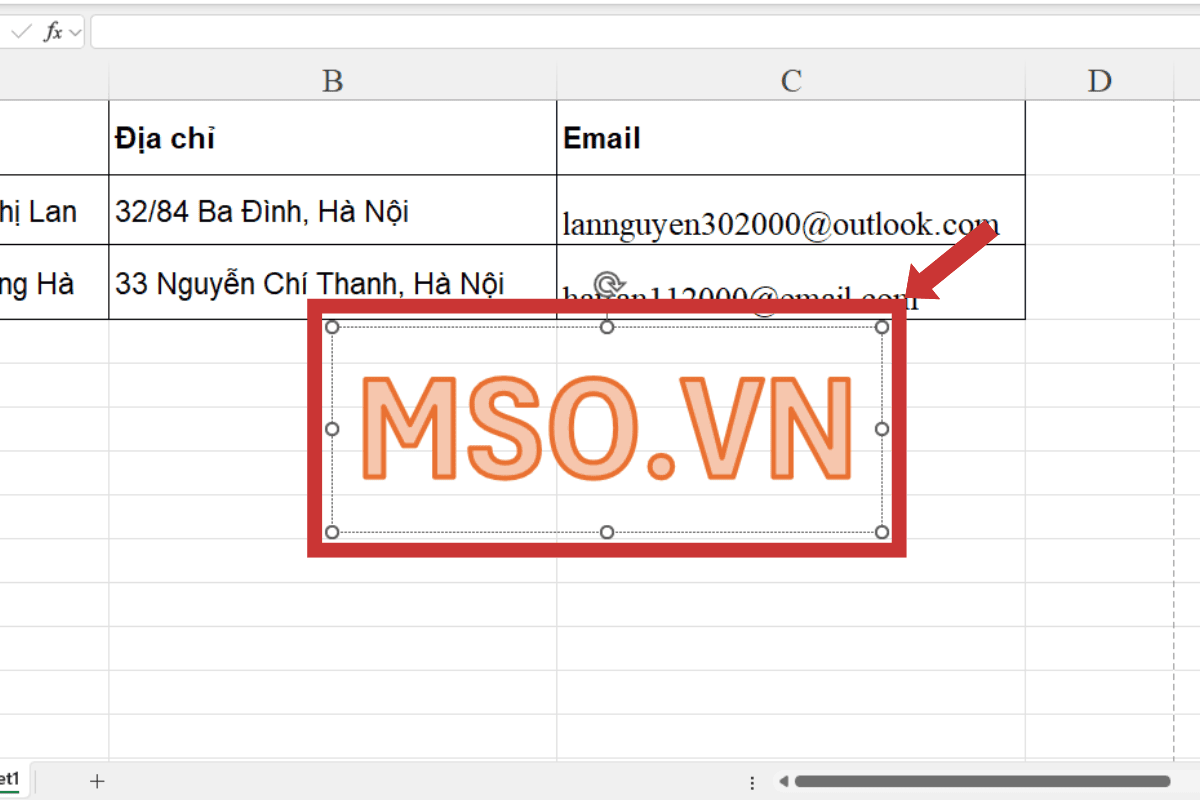 Hướng dẫn cách chèn Watermark trong Excel dạng chữ (text)