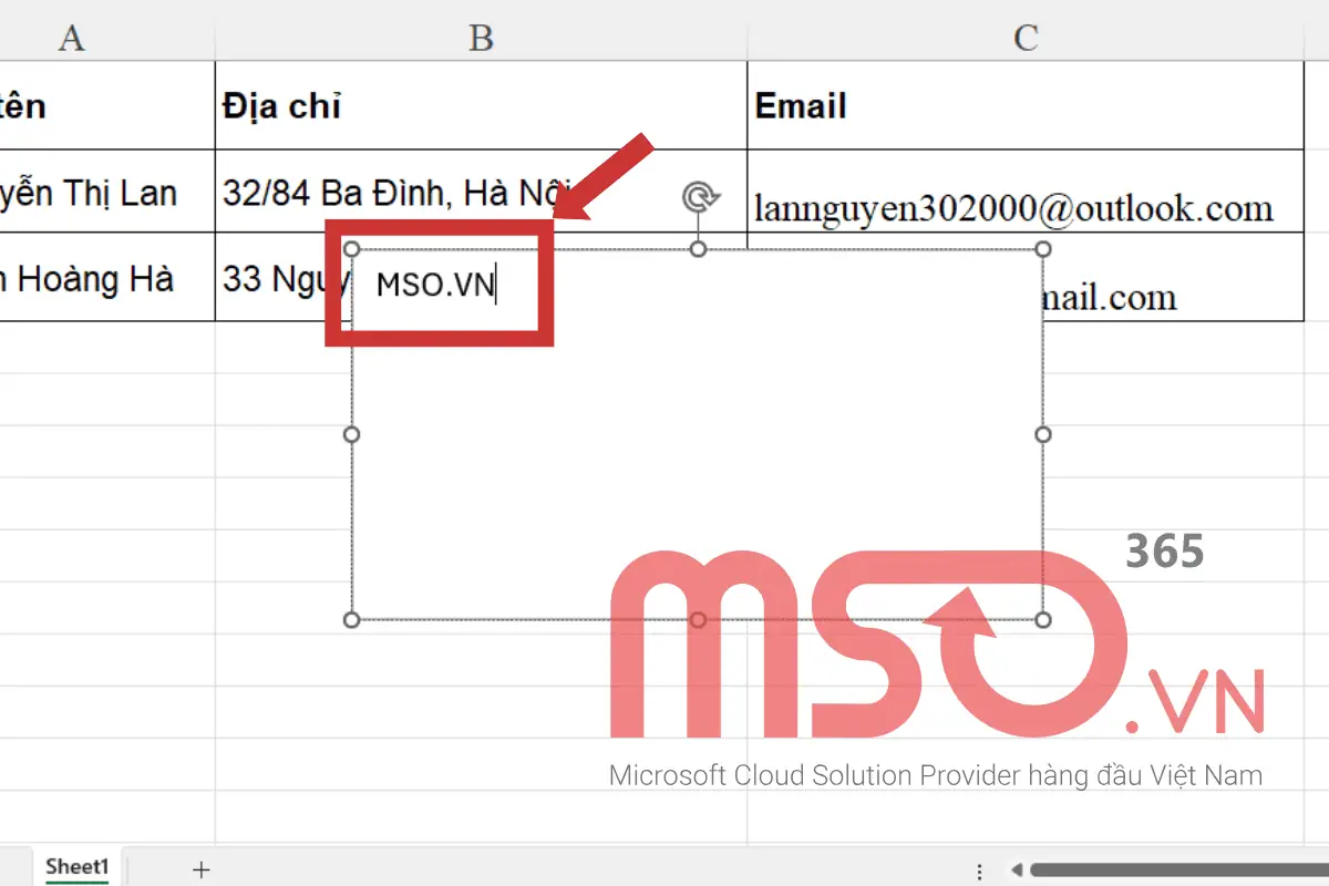 Cách chèn Watermark trong Excel dạng chữ (text)
