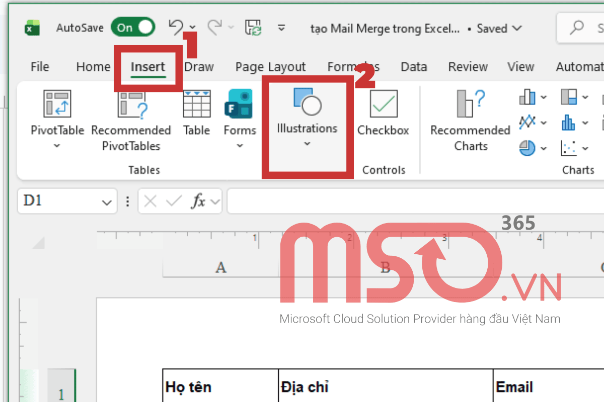Hướng dẫn cách chèn Watermark trong Excel dạng logo, hình ảnh