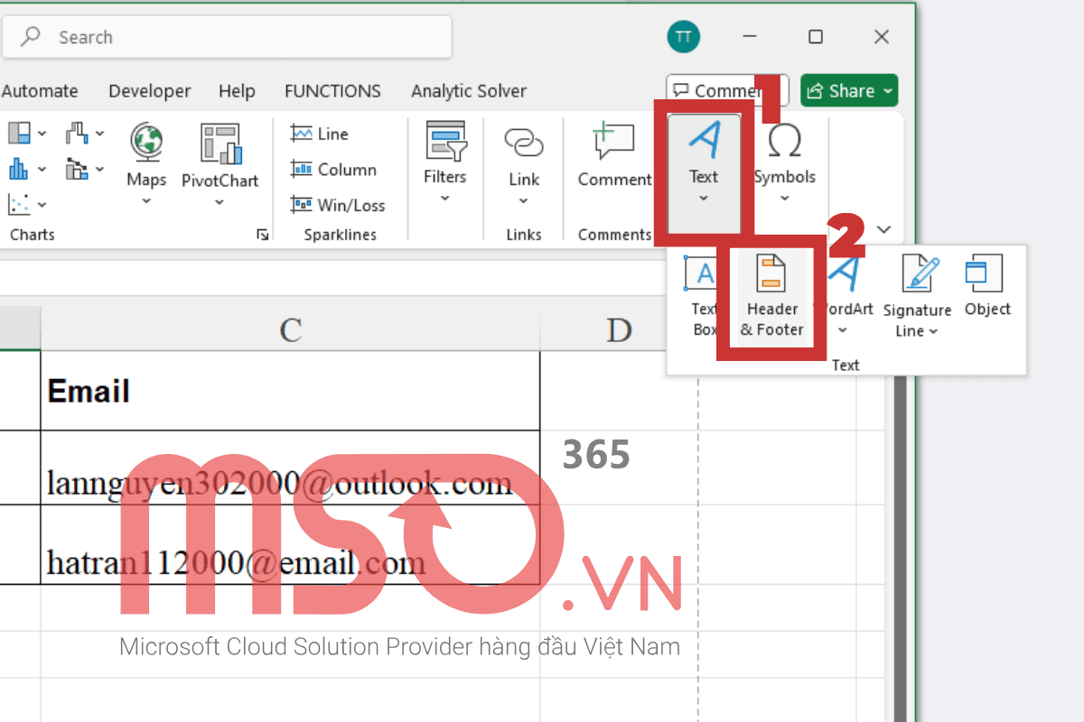 Hướng dẫn cách chèn Watermark trong Excel dạng logo, hình ảnh