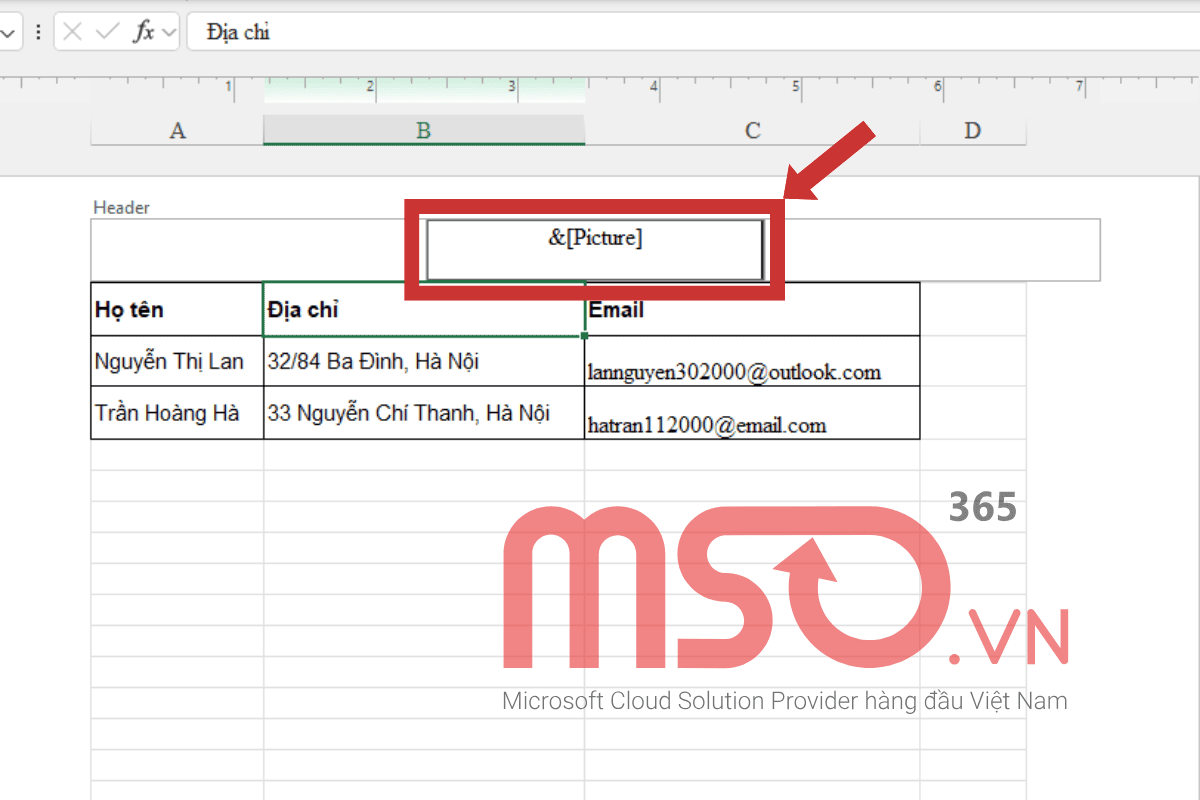Hướng dẫn cách chèn Watermark trong Excel dạng logo, hình ảnh