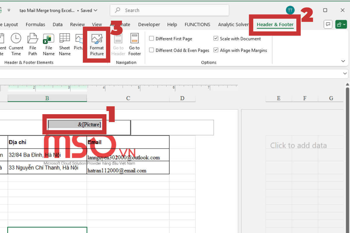 Hướng dẫn cách chèn Watermark trong Excel dạng logo, hình ảnh