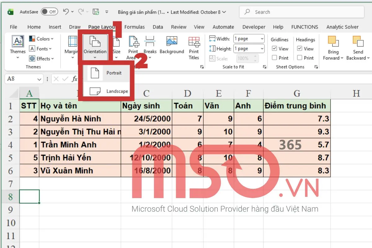 Hướng dẫn cách in Excel 2 mặt bằng máy in hỗ trợ in 2 mặt