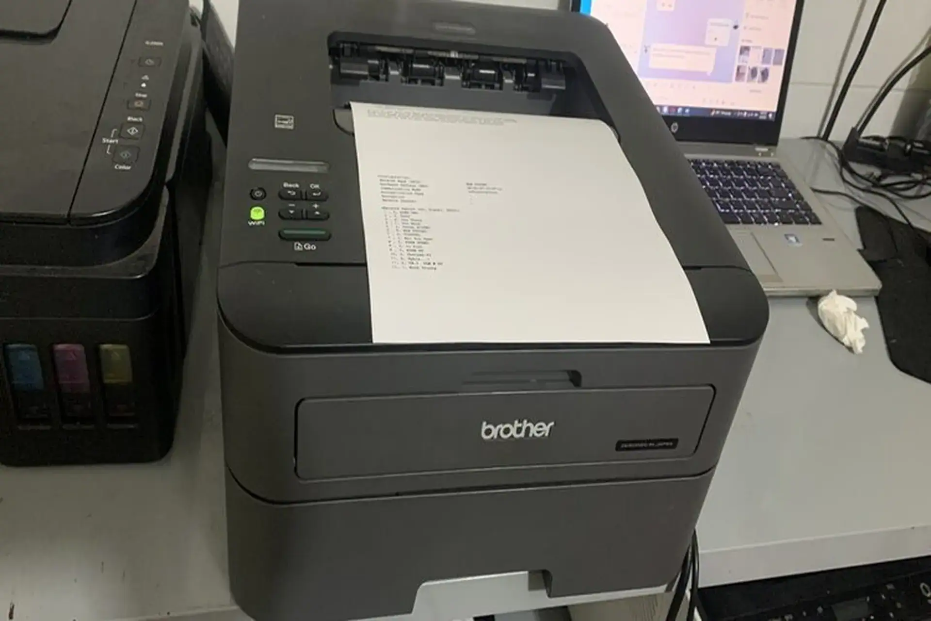 Cách in 2 mặt trong Excel không bị ngược trực tiếp trên máy in Brother