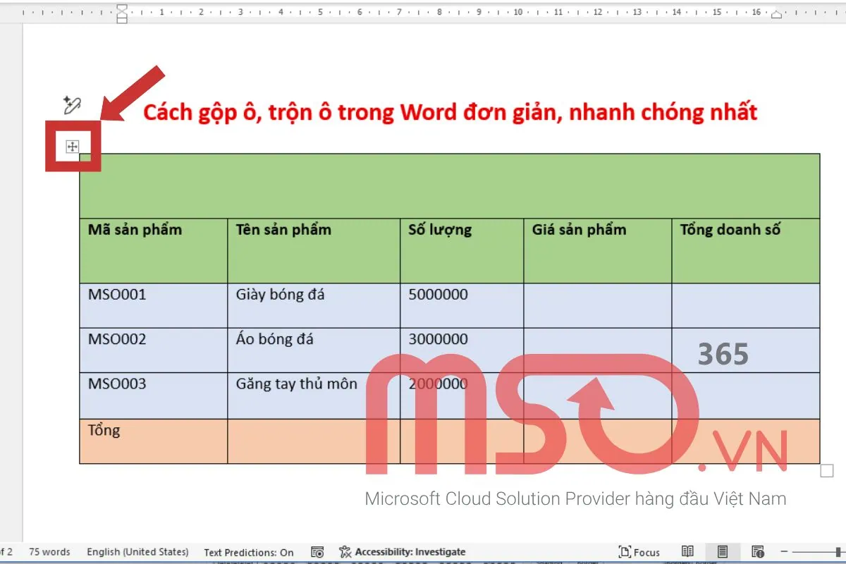 Hướng dẫn cách bỏ khung trong Word cho bảng biểu