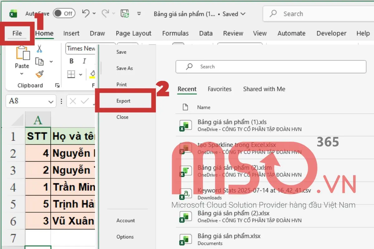 Hướng dẫn các cách chuyển XLS sang XLSX đơn giản nhất