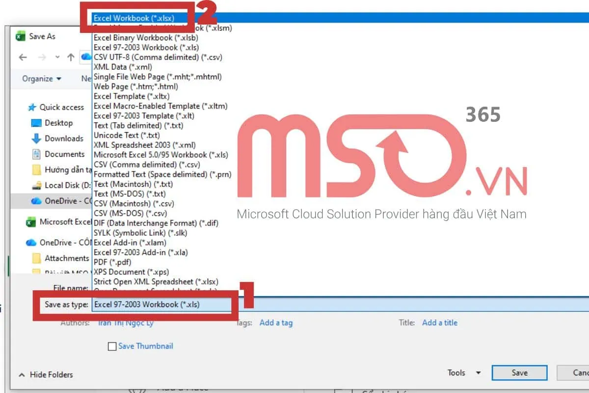 Hướng dẫn các cách chuyển XLS sang XLSX đơn giản nhất