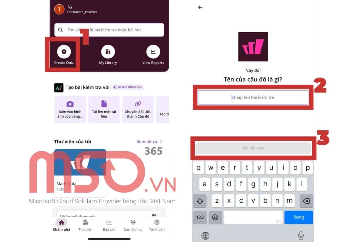 Hướng dẫn cách tạo Quizizz từ file Word trên điện thoại